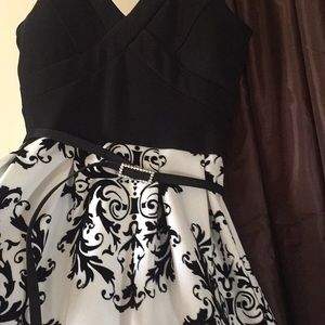 Mini evening dress